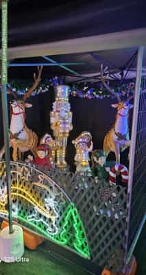 Christmas Light display at 36 Birun Street, Woodridge