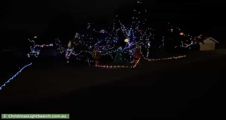 Christmas Light display at  Edge Place, Nicholls