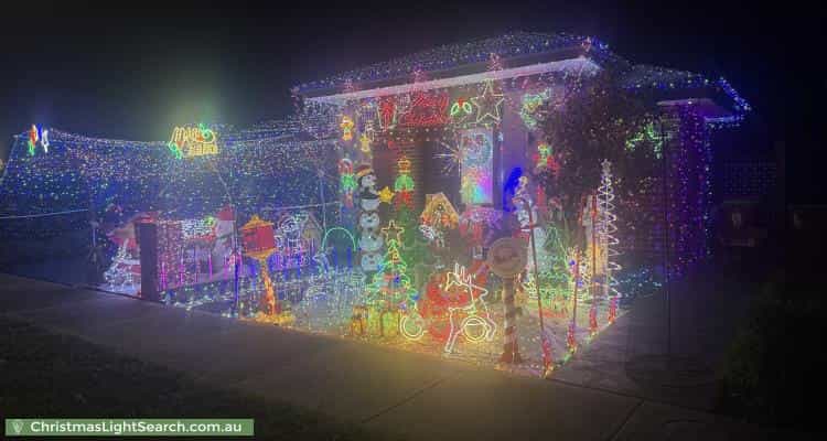Christmas Light display at 27 Remus Circuit, Cranbourne West