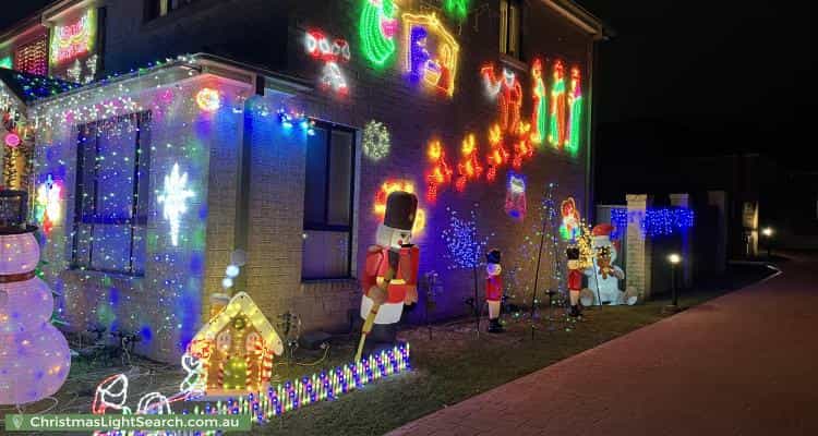 Christmas Light display at 31 Kieren Drive, Blacktown
