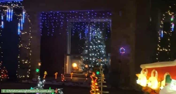 Christmas Light display at  Twynam Place, Pakenham