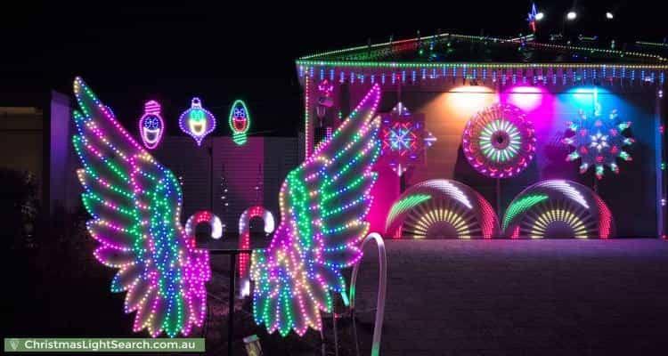 Christmas Light display at 8 Malleefowl Way, Alkimos