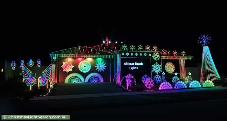 Christmas Light display at 8 Malleefowl Way, Alkimos