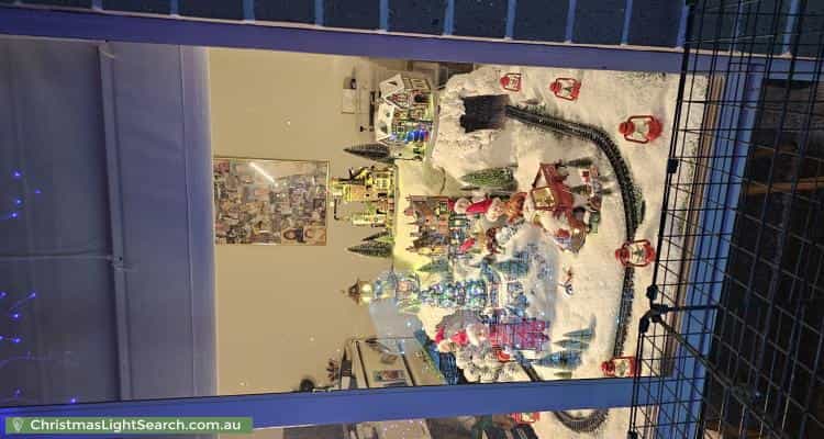 Christmas Light display at 27 Liz ONeill Street, Casey