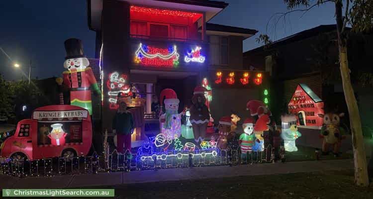 Christmas Light display at 14 Bayvista Circuit, Point Cook