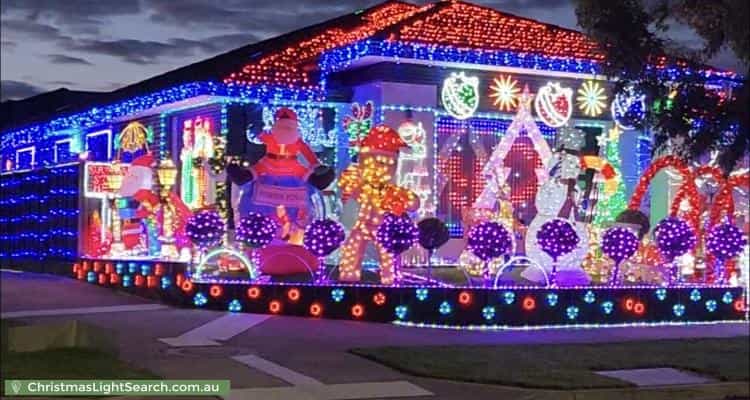 Christmas Light display at 1 Girraween Street, Wollert