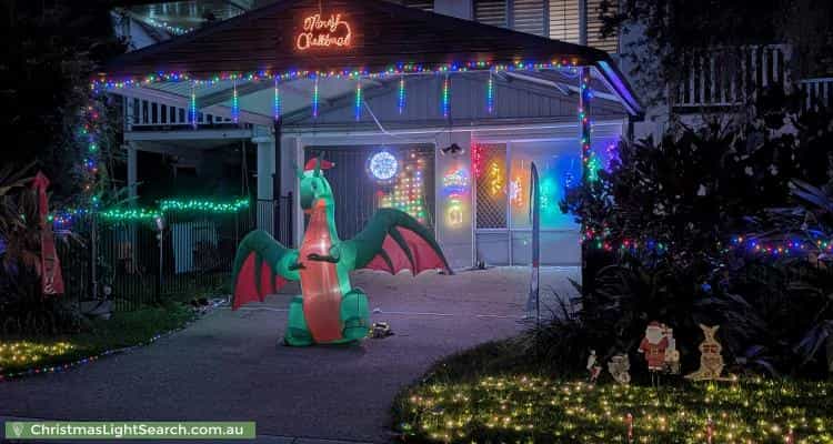 Christmas Light display at 73 Belclare Street, The Gap