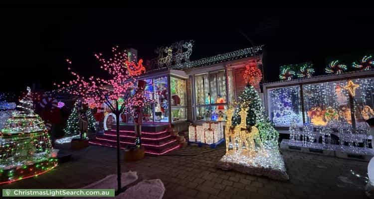 Christmas Light display at 6 Bounty Street, Warrane