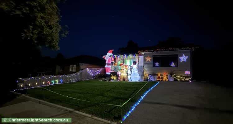 Christmas Light display at 15 Nerissa Street, Ferntree Gully