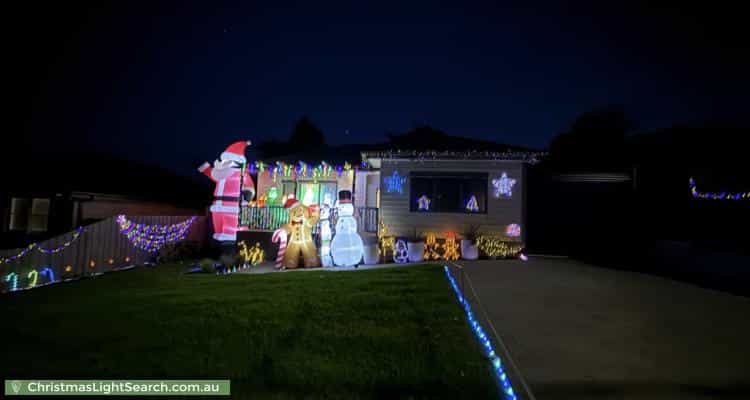 Christmas Light display at 15 Nerissa Street, Ferntree Gully