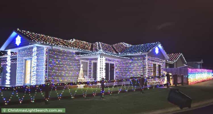 Christmas Light display at  Balmoral Rise, Wilton