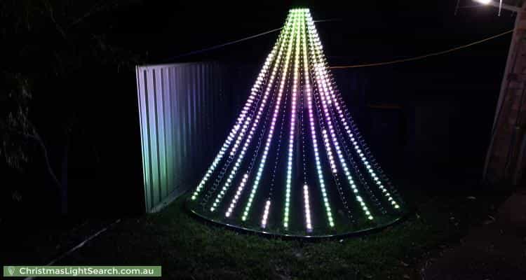 Christmas Light display at 14 Cashion Court, Dunlop