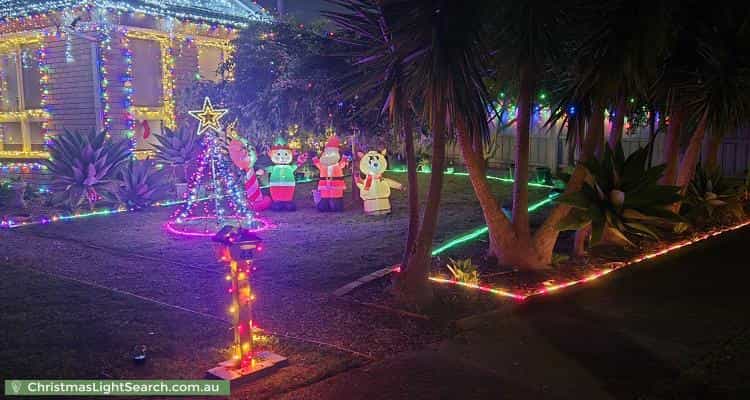 Christmas Light display at 44 Renwick Road, Ferntree Gully