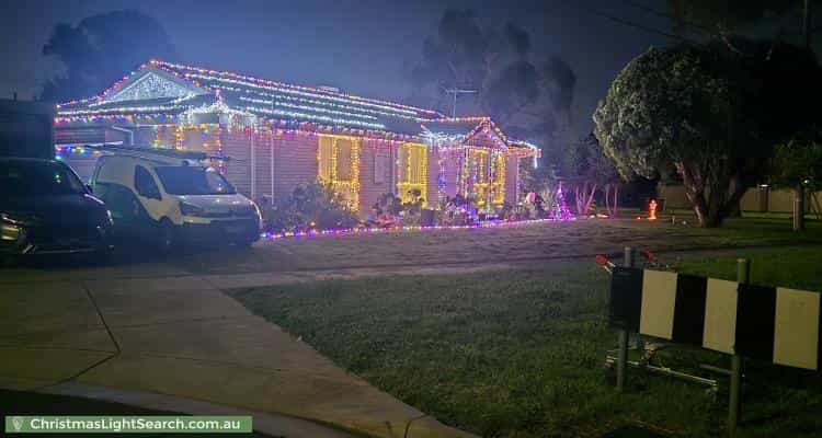 Christmas Light display at 44 Renwick Road, Ferntree Gully