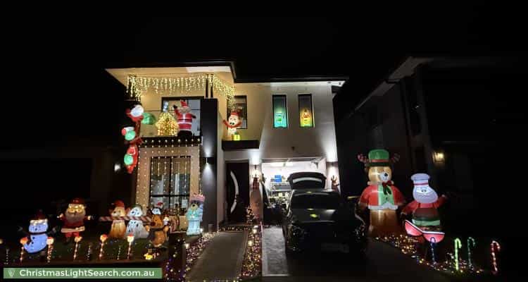 Christmas Light display at 48 Geranium Street, Marsden Park