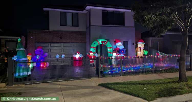 Christmas Light display at 16 Pennyroyal Avenue, Truganina