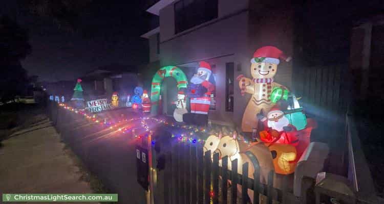 Christmas Light display at 16 Pennyroyal Avenue, Truganina