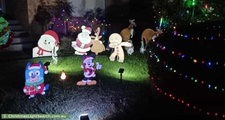 Christmas Light display at 78 Telopea Crescent, Mill Park