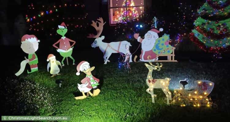 Christmas Light display at 78 Telopea Crescent, Mill Park