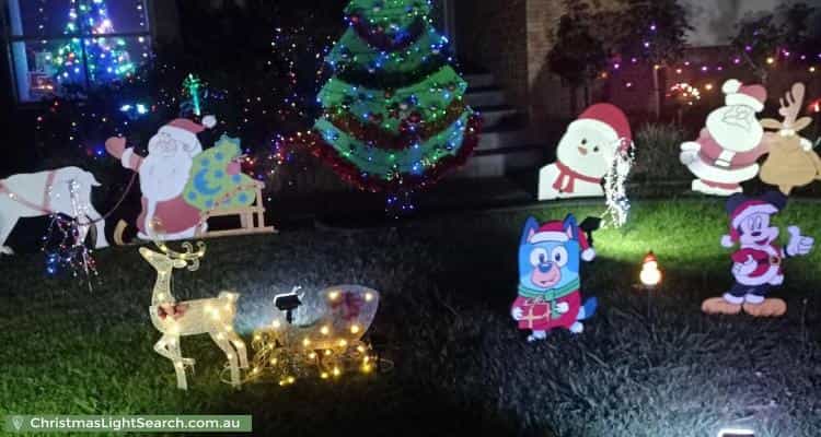 Christmas Light display at 78 Telopea Crescent, Mill Park