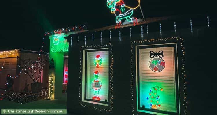 Christmas Light display at 15 McIver Way, Baldivis
