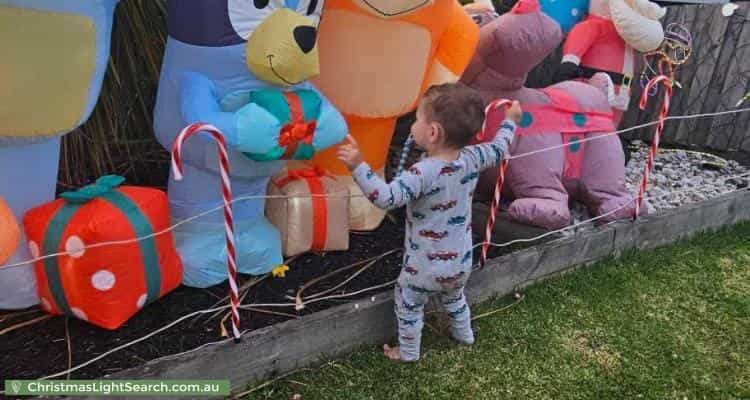 Christmas Light display at 10 Yellow Gum Drive, Pakenham