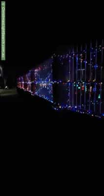 Christmas Light display at 55 Cupania Street, Algester