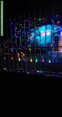 Christmas Light display at 55 Cupania Street, Algester