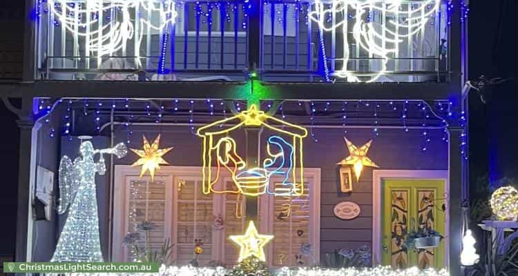Christmas Light display at 48 Cameron Street, Birchgrove