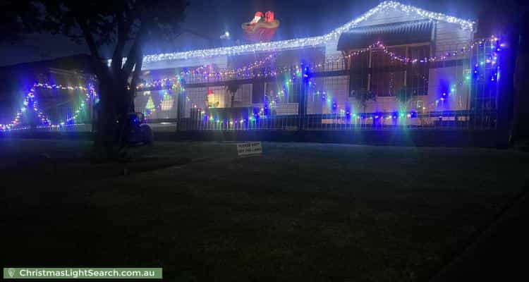 Christmas Light display at 23 Jarrah Court, Pakenham