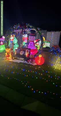 Christmas Light display at  Coila Bend, Lakelands