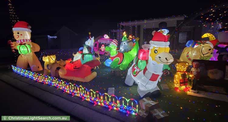 Christmas Light display at  Coila Bend, Lakelands