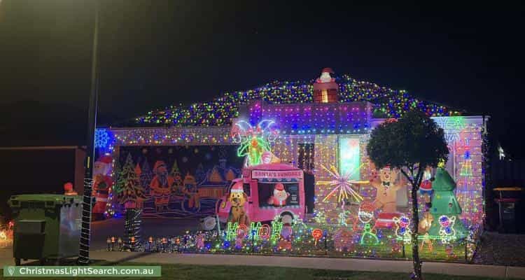 Christmas Light display at  Ajay Way, Kurunjang