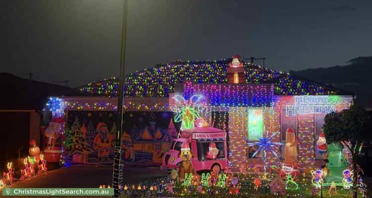 Christmas Light display at  Ajay Way, Kurunjang