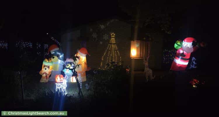 Christmas Light display at 8 Morris Street, Morphett Vale