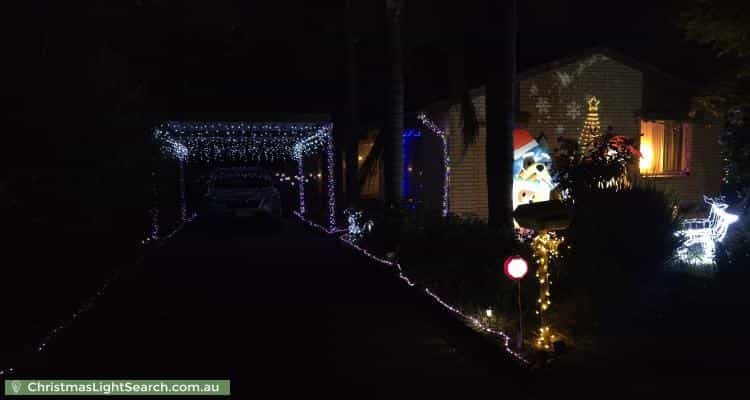 Christmas Light display at 8 Morris Street, Morphett Vale