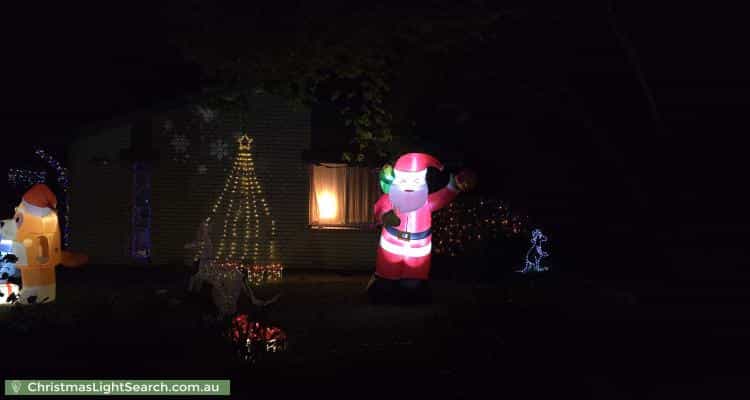 Christmas Light display at 8 Morris Street, Morphett Vale