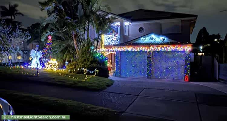 Christmas Light display at 24 Omaroo Avenue, Doonside