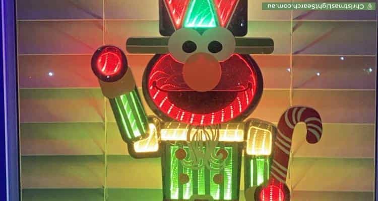 Christmas Light display at 36 Grange Avenue, Plenty