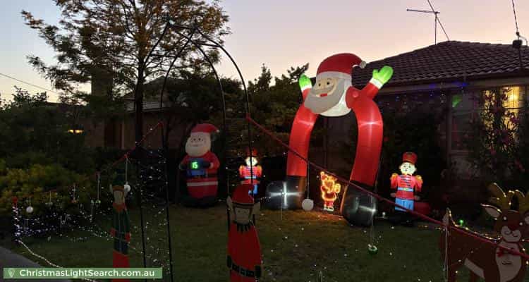 Christmas Light display at 101 Mossfiel Drive, Hoppers Crossing
