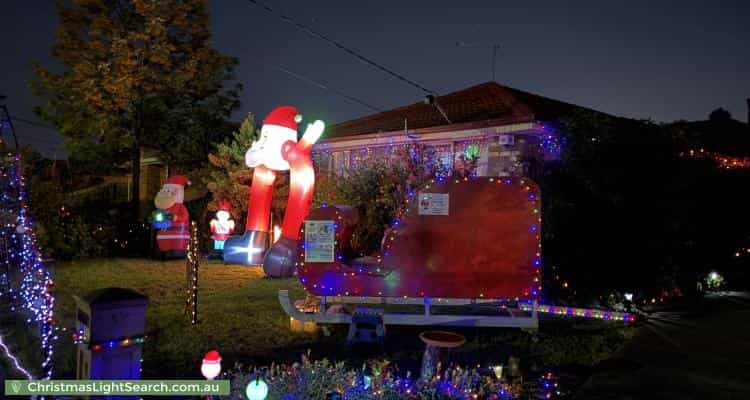 Christmas Light display at 101 Mossfiel Drive, Hoppers Crossing