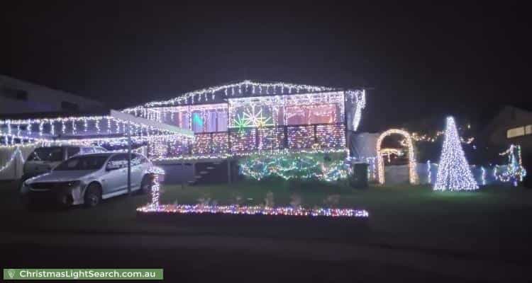 Christmas Light display at  Roby Street, Wynnum