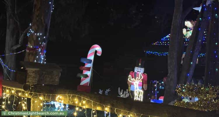 Christmas Light display at 40 Mayfield Road, Cranbourne East
