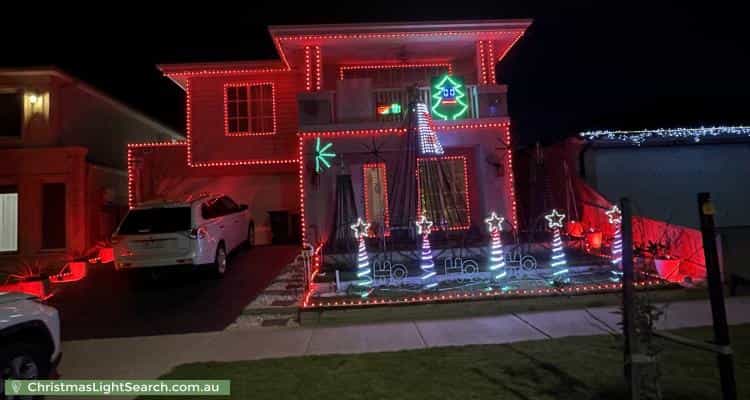 Christmas Light display at  Homestead Drive, Lara