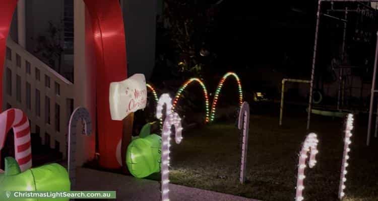 Christmas Light display at 24 Tweed Street, Highett