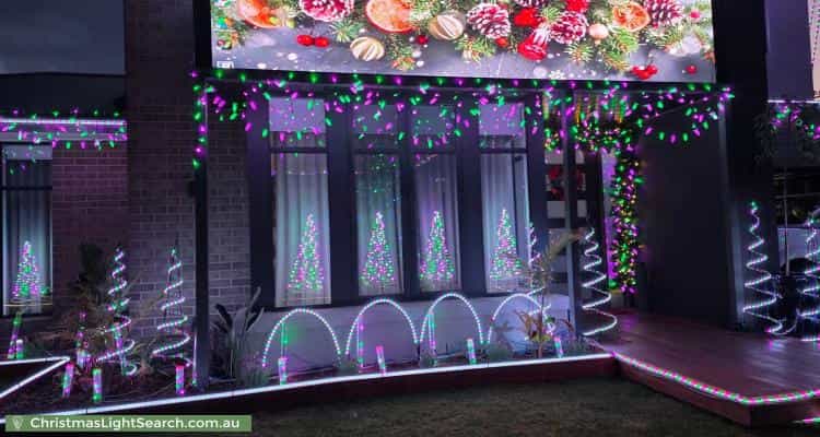 Christmas Light display at 55 Besgrove Street, Rosebud