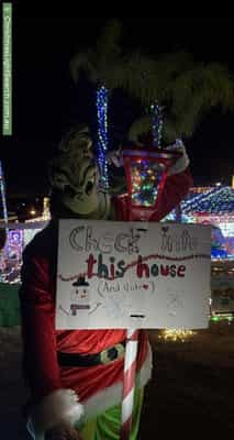 Christmas Light display at 23 Jindinga Way, Wanneroo