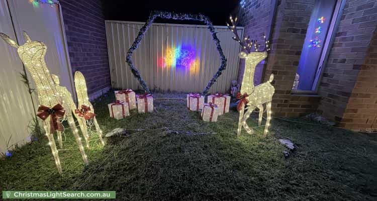 Christmas Light display at 120 Blue Horizons Way, Pakenham