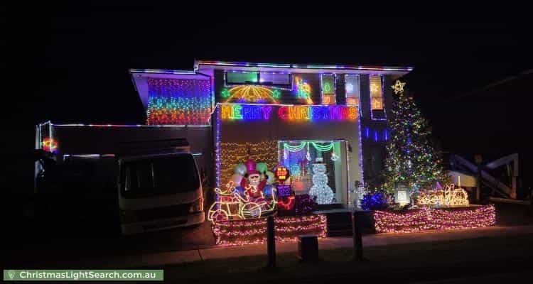 Christmas Light display at 3 Hikari Crescent, Cranbourne South