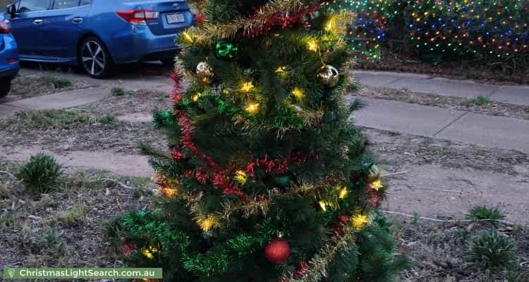 Christmas Light display at 61 Penneys Hill Road, Hackham